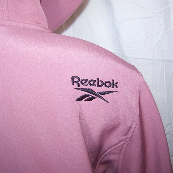 Reebok NWT Outerwear Fleece-Lined Jacket - Dusty Rose Sz S - Picture 14 of 15